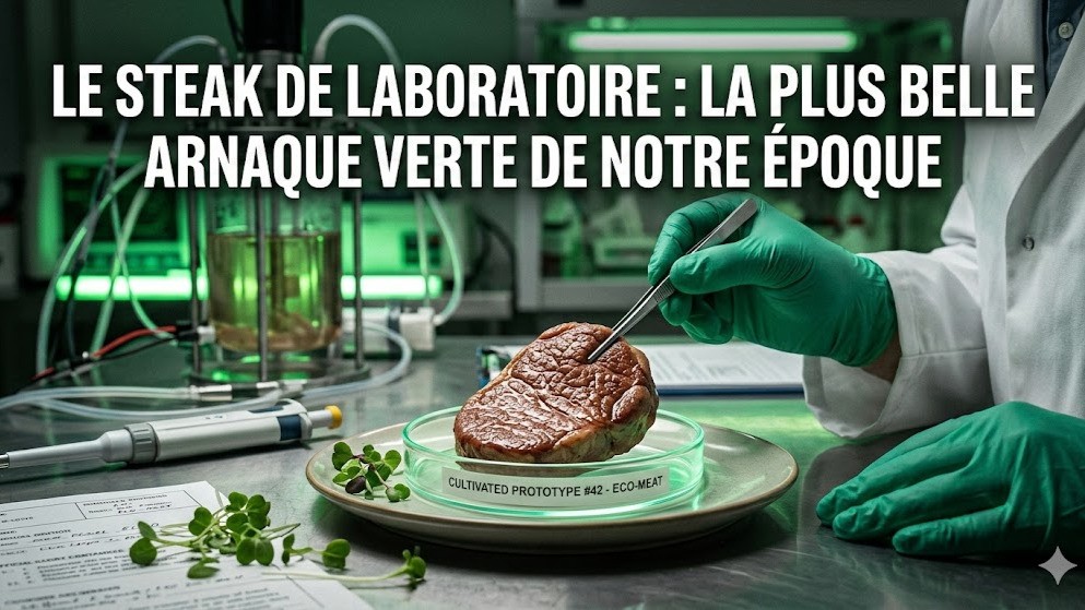 STATE OF FOOD #57 — LE STEAK DE LABORATOIRE : LA PLUS BELLE ARNAQUE VERTE DE NOTRE ÉPOQUE