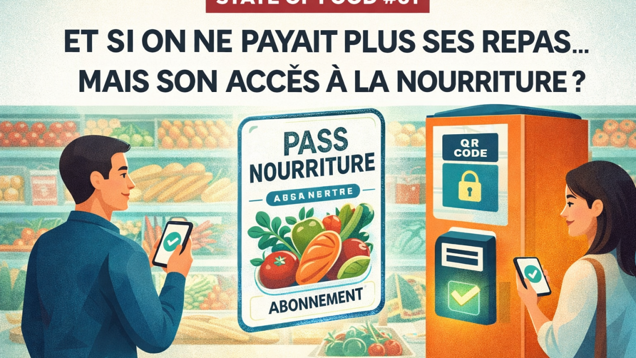 STATE OF FOOD #61 — ET SI ON NE PAYAIT PLUS SES REPAS… MAIS SON ACCÈS A LA NOURRITURE ?