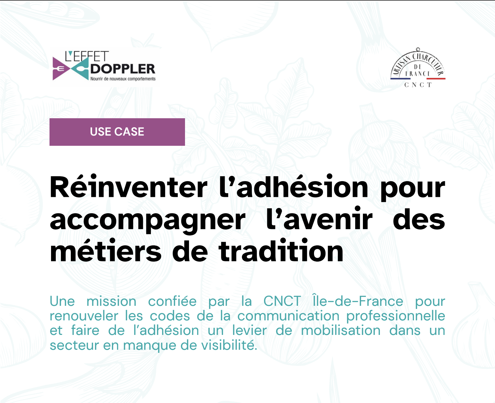 Réinventer l’adhésion pour accompagner l’avenir des métiers de tradition