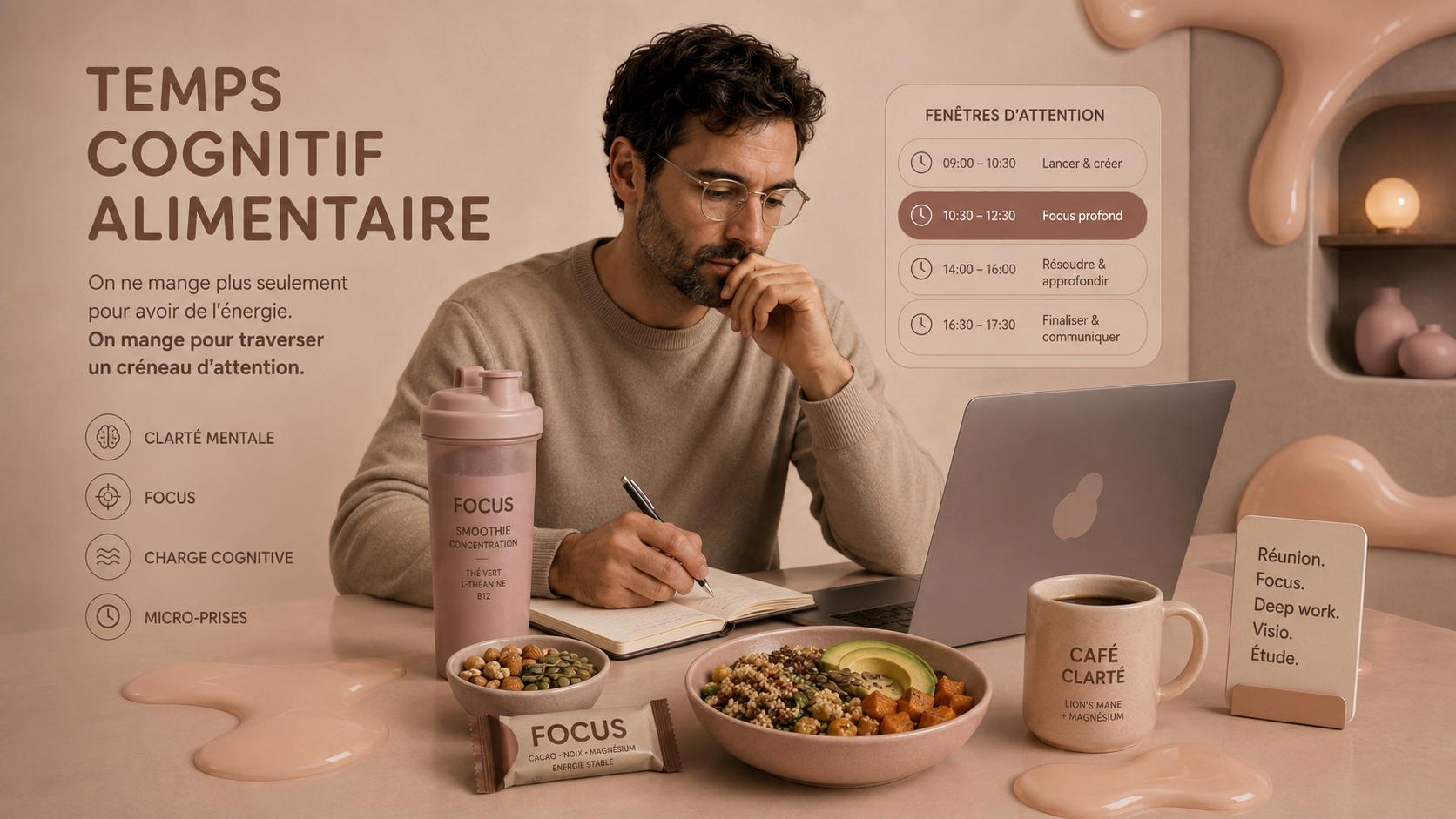 TEMPS COGNITIF ALIMENTAIRE